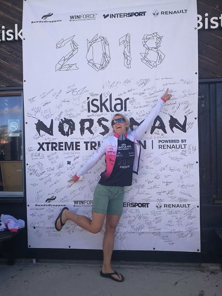Debutant Mette (43) banket alle i Norseman